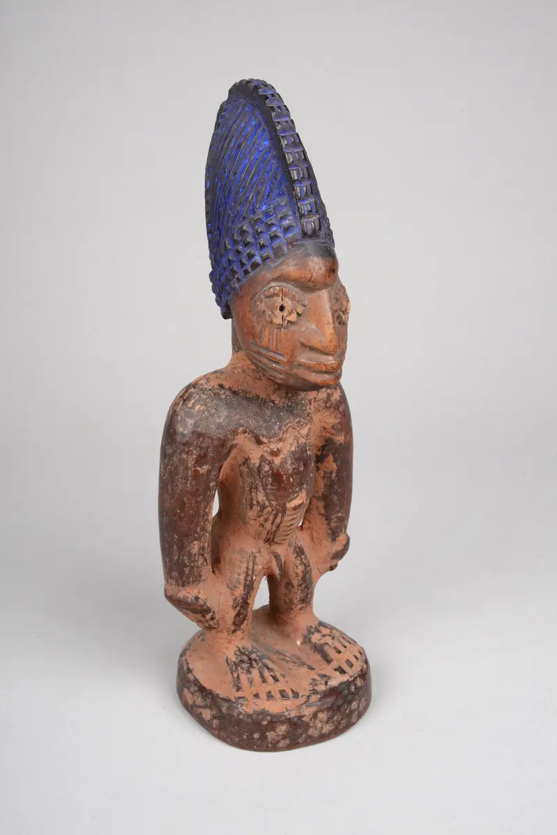 Männliche Ibeji Zwillingsfigur