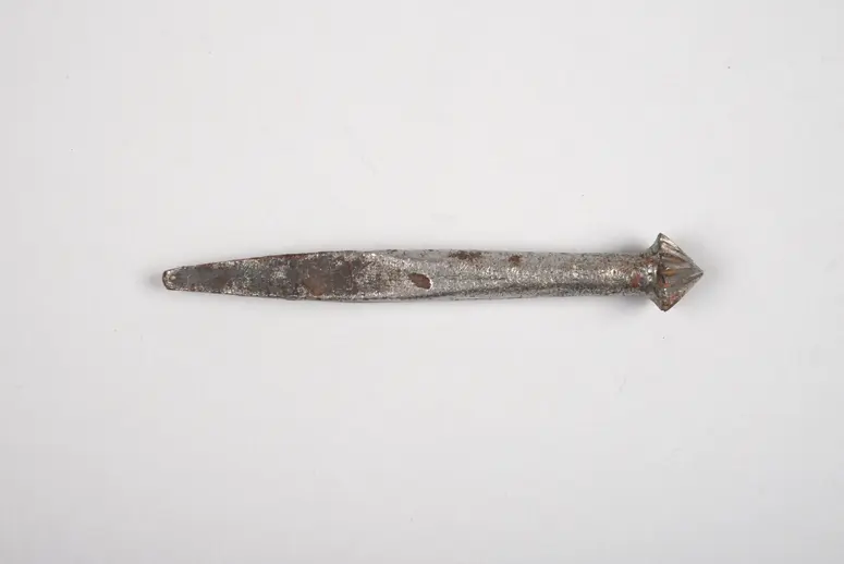 Spitze eines Drillbohrers