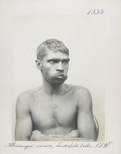 "Wharangoo", warrior, Tenterfield tribe, N.S.W.