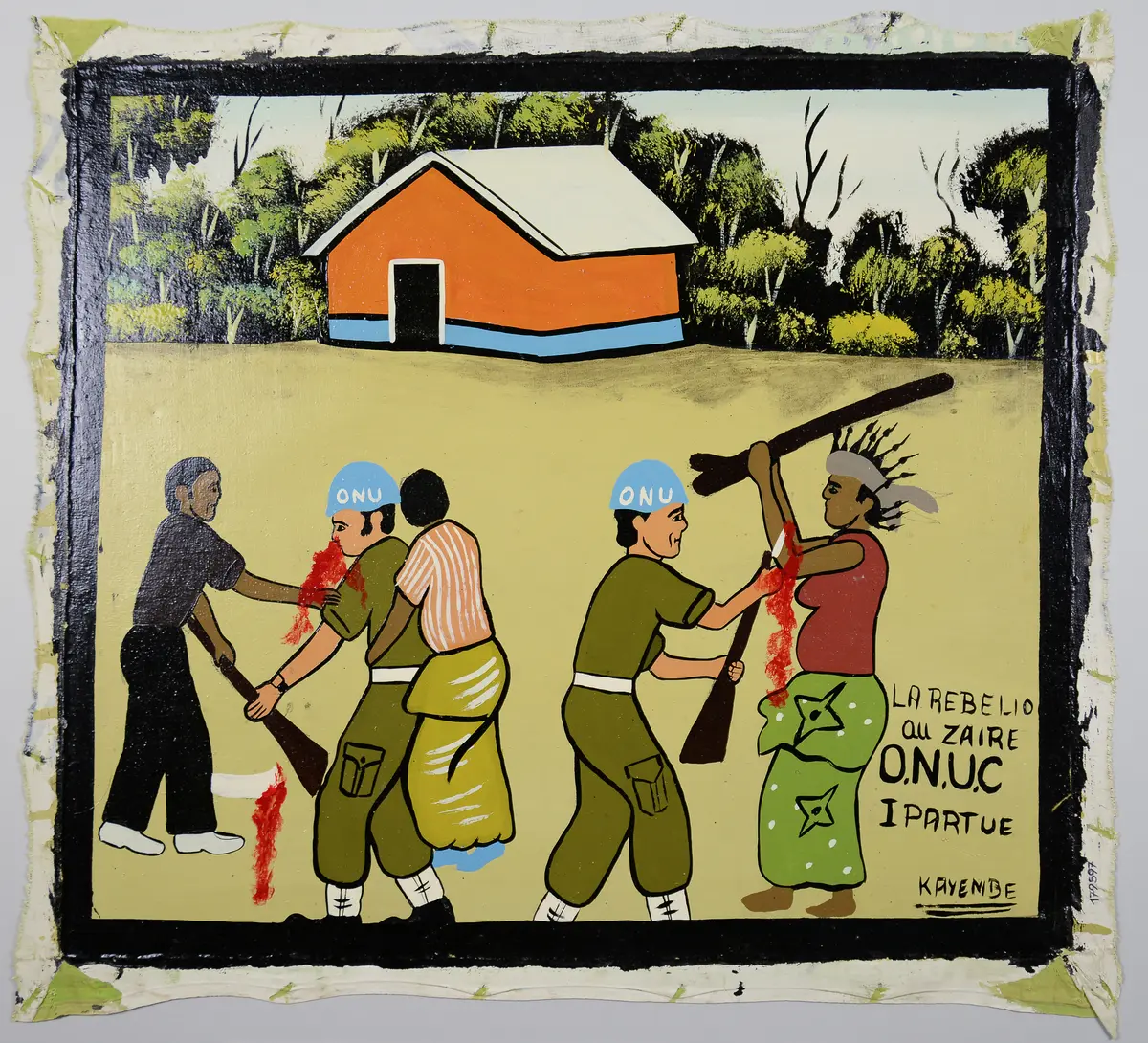 La Rebelio au Zaire O.N.U.C I partue