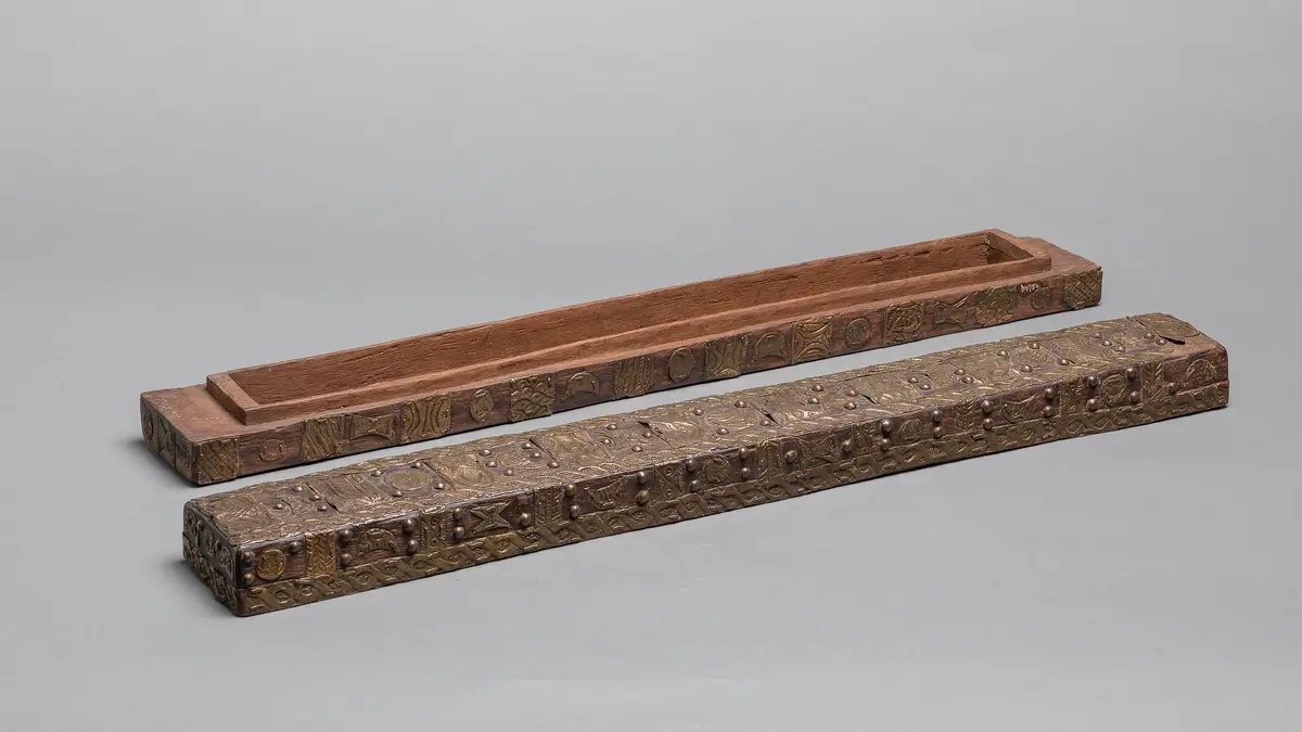Wooden Box with Brass Fitting