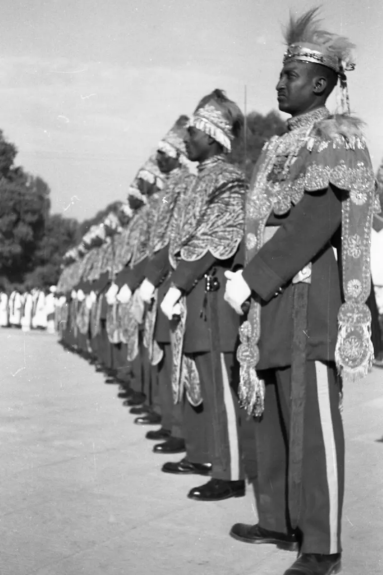 Die kaiserliche Garde während des Silberjubiläums