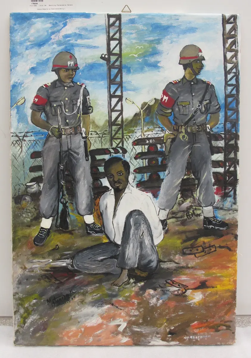 Lumumba verhaftet