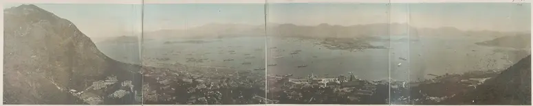Hongkong: Generalansicht vom Peak aus