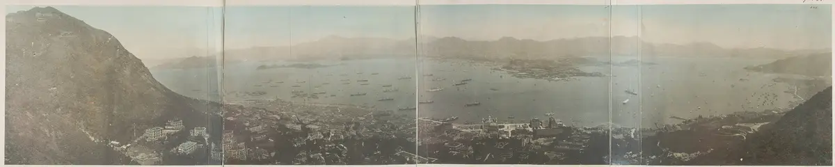 Hongkong: Generalansicht vom Peak aus