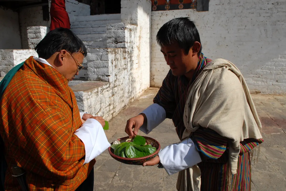 Anbieten von Betel