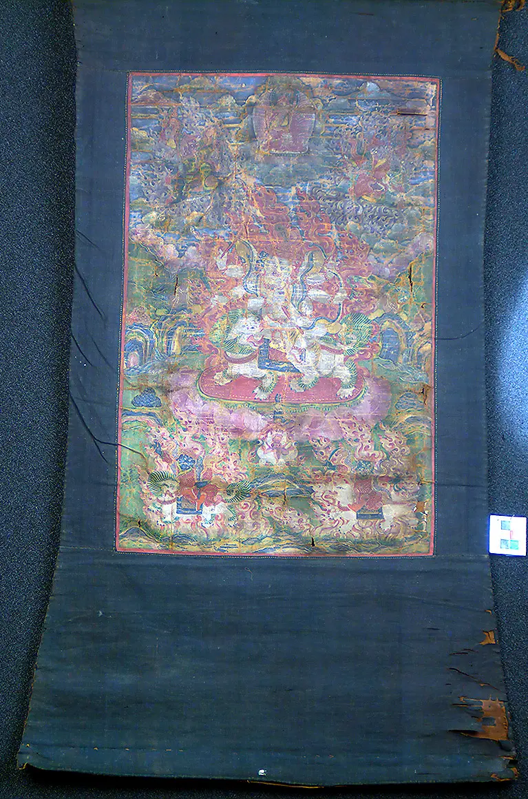 Thangka Pehar (tib.: pe kar)