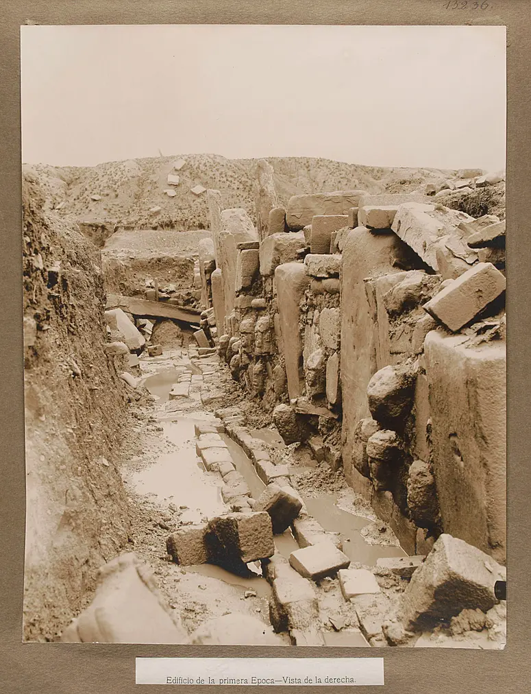 Tihuanaco: Gebäude der 1. Epoche, Ansicht von rechts