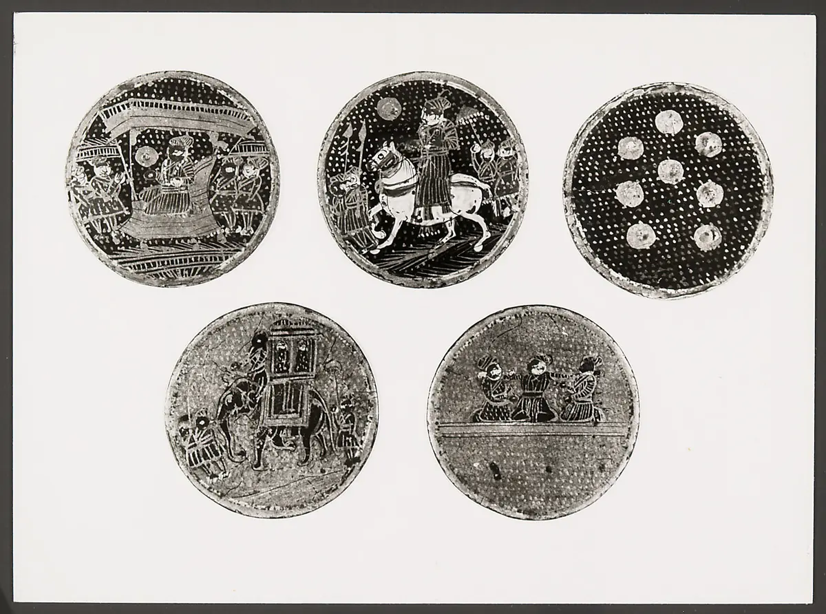 Spielkarten Mogul Ganjifa