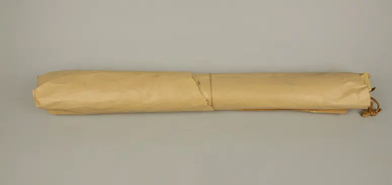 Bündel Bananenblätter