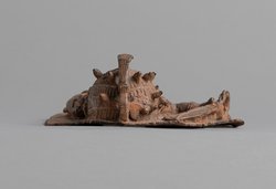 Relief Plaque: Dignitary with eben Sword