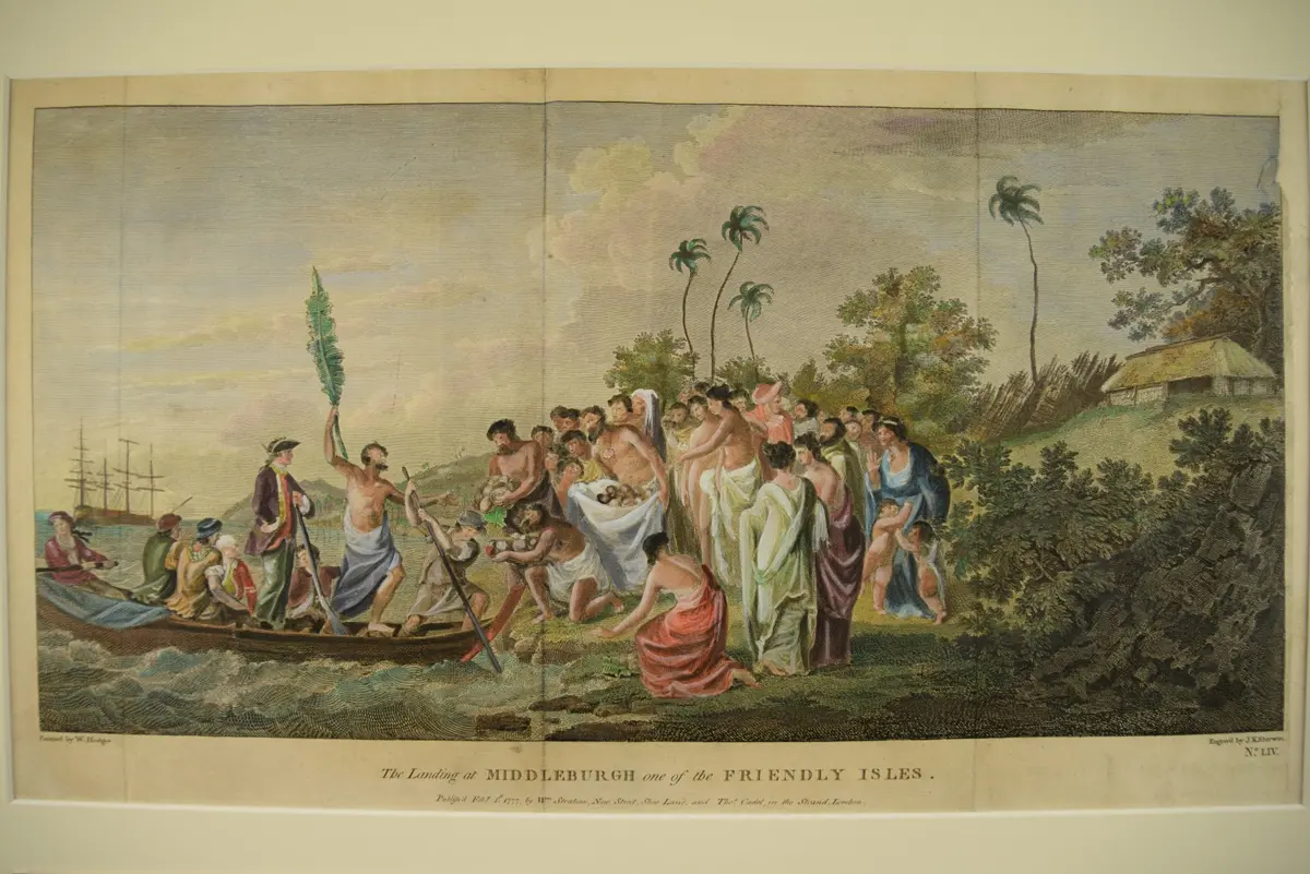 The Landing at Middleburgh, one of the Friendly Isles
