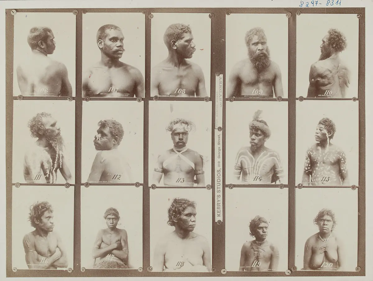 Aboriginal warrior, Bogan River tribe, N.S.W.