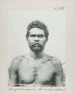 Aboriginal warrior, Roma, Queensland