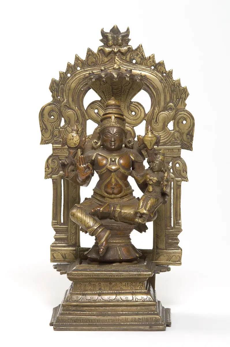 Vishnu und Lakshmi