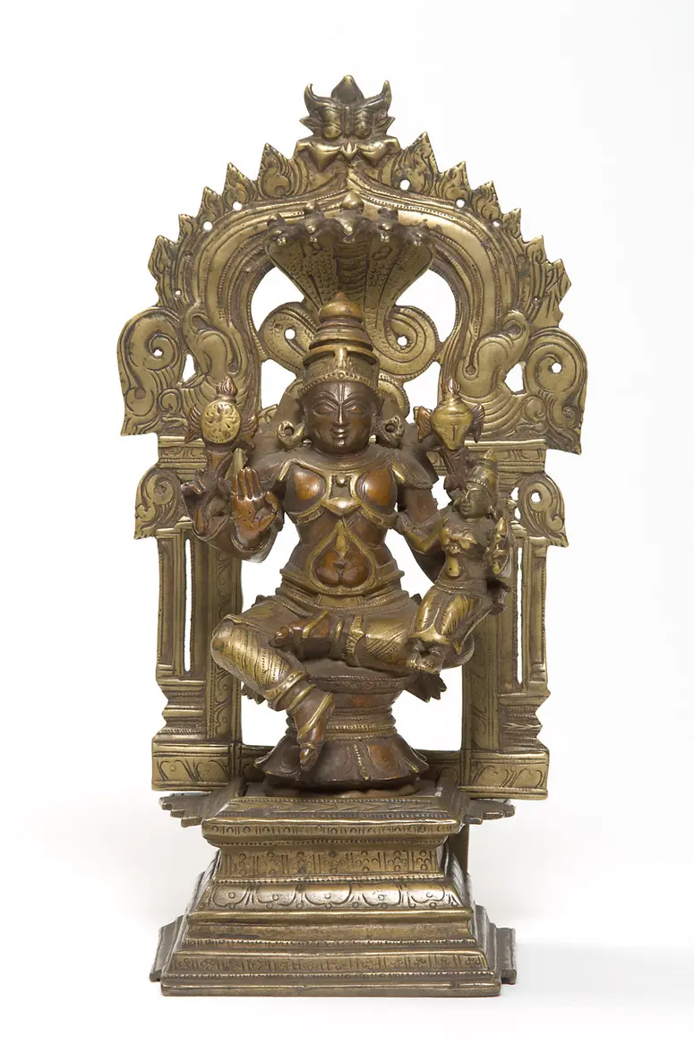 Vishnu und Lakshmi