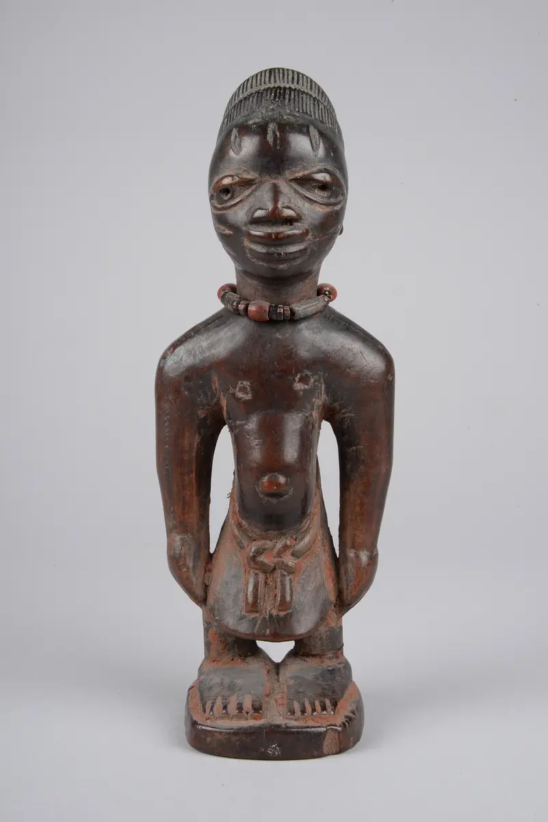 Männliche Ibeji Zwillingsfigur