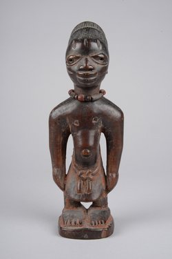 Männliche Ibeji Zwillingsfigur