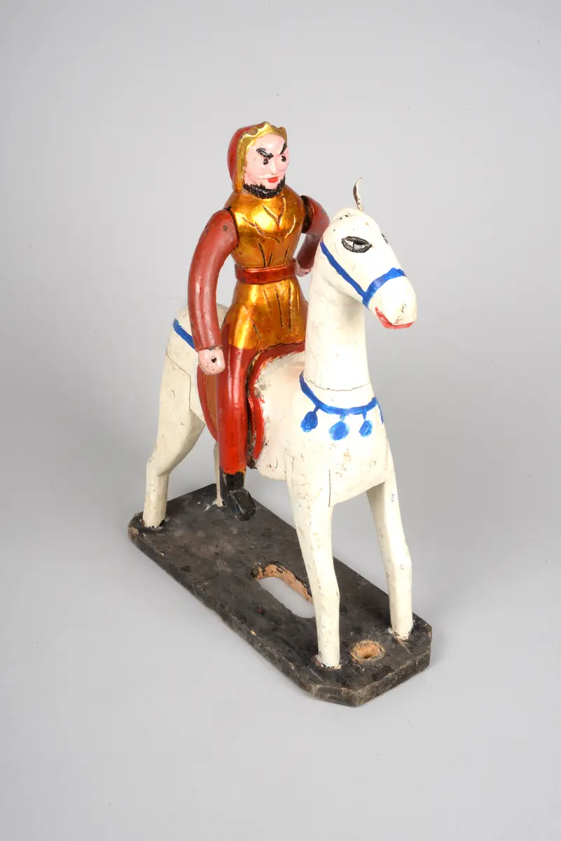 Reiter auf Pferd