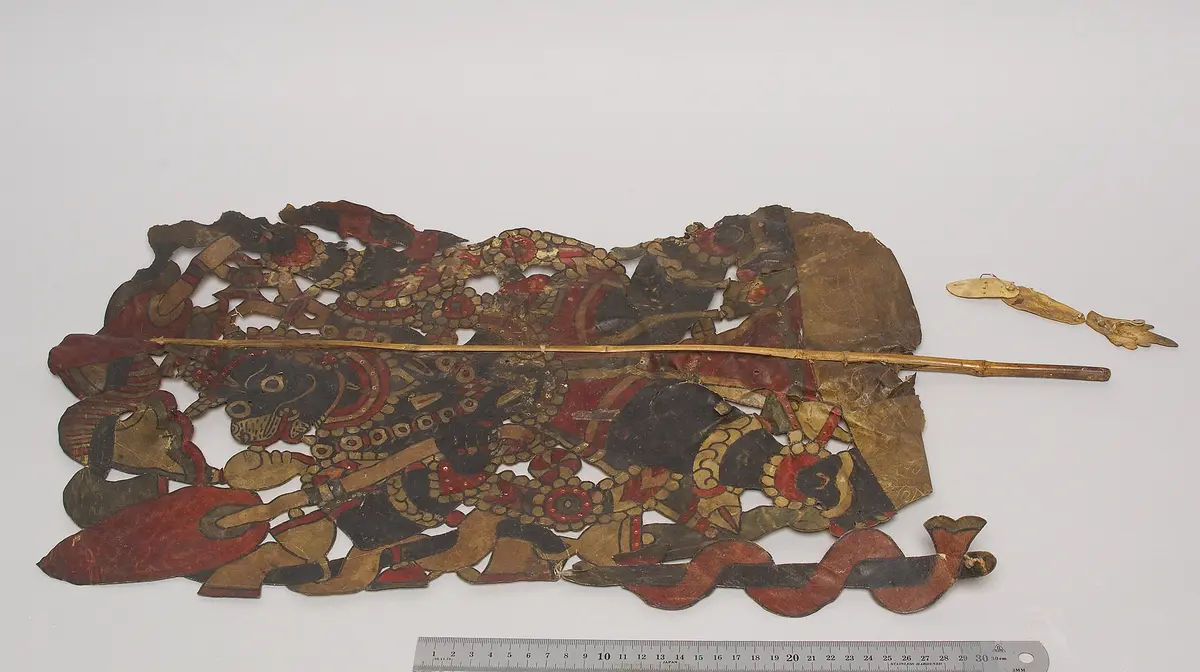 Schattenspielfigur Hanuman