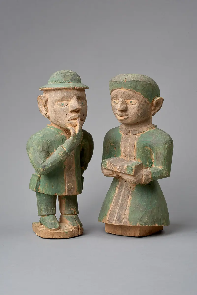 Figur eines Missionars