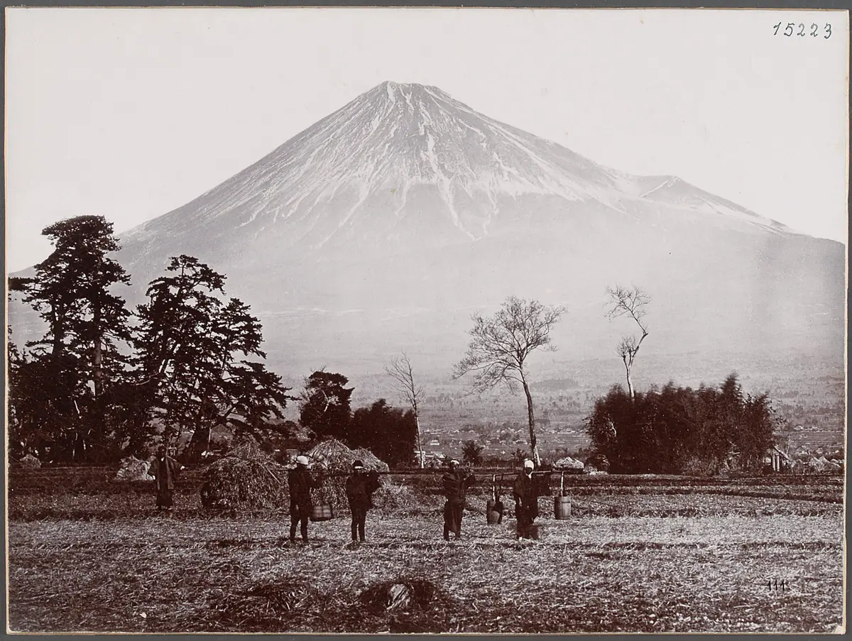 Japan, Fuyiyama von Gotemba. 13.VIII.1893
