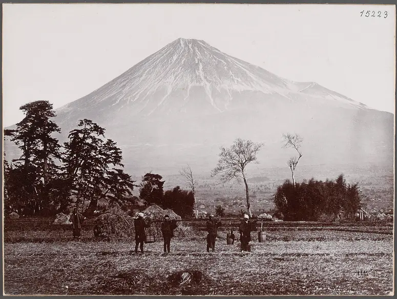 Japan, Fuyiyama von Gotemba. 13.VIII.1893