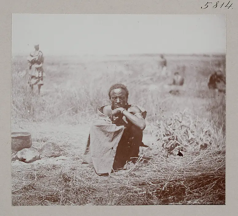 Massai Führer von Schimoni