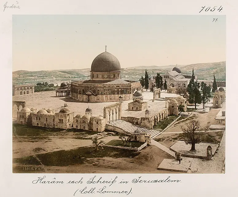 Felsendom; Harâm esch Scherif in Jerusalem
