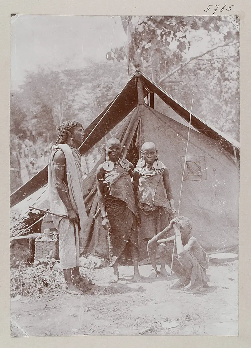 Bewohner von Unter-Aruscha (Bantu)