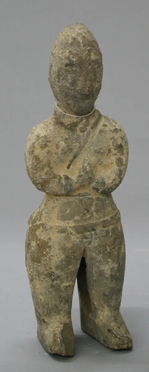 Tomb figure, Standing warrior