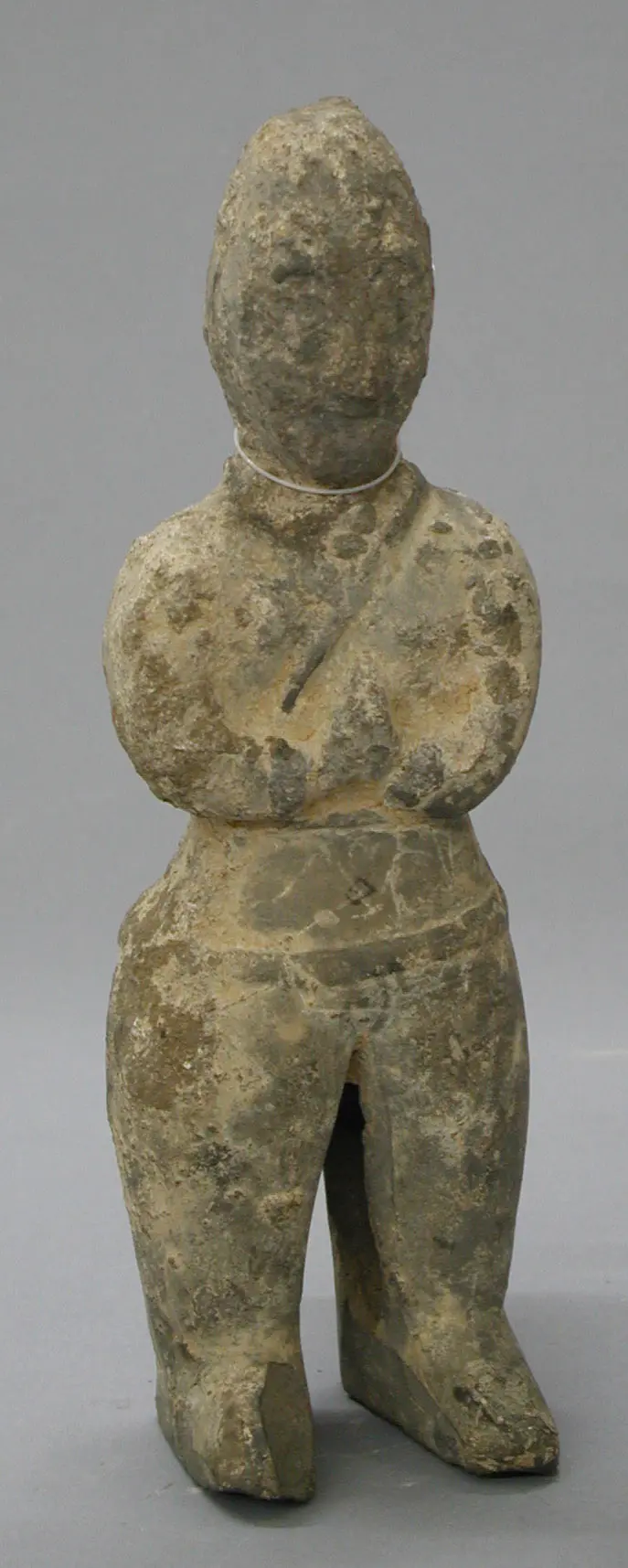 Tomb figure, Standing warrior