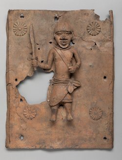 Relief Plaque: Dignitary with Sword