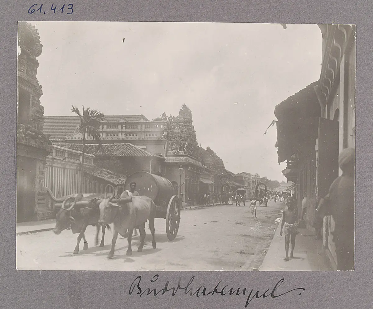 Colombo. Buddhatempel