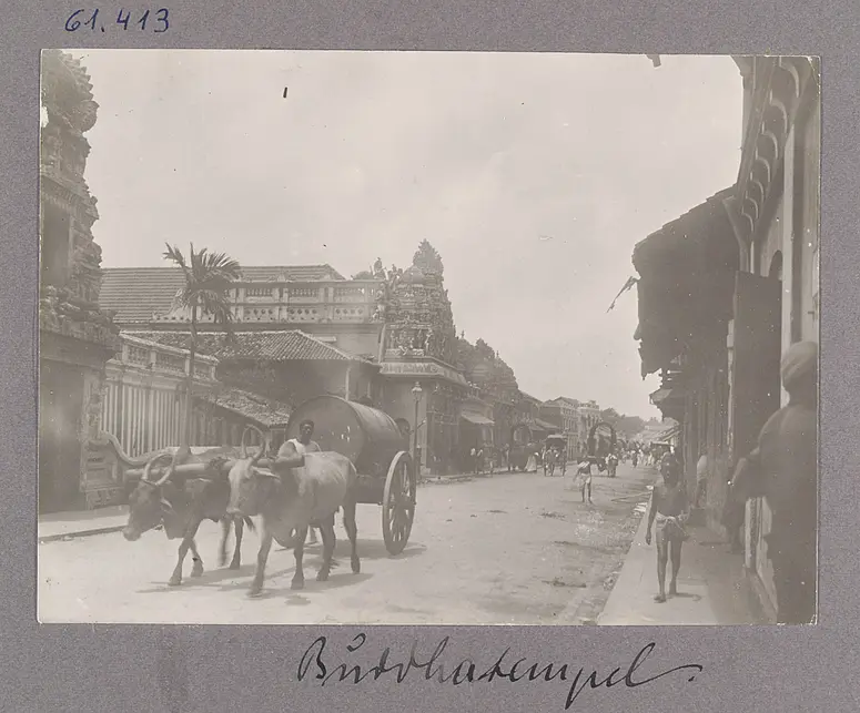 Colombo. Buddhatempel