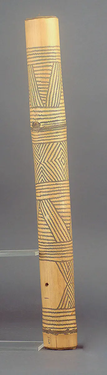 Verziertes Tabak-Rauchrohr