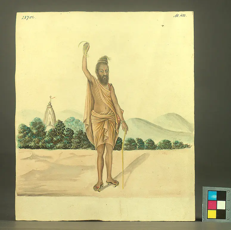 Aquarell, Fakir