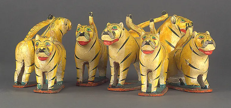 Spielzeugtiere (Tiger)