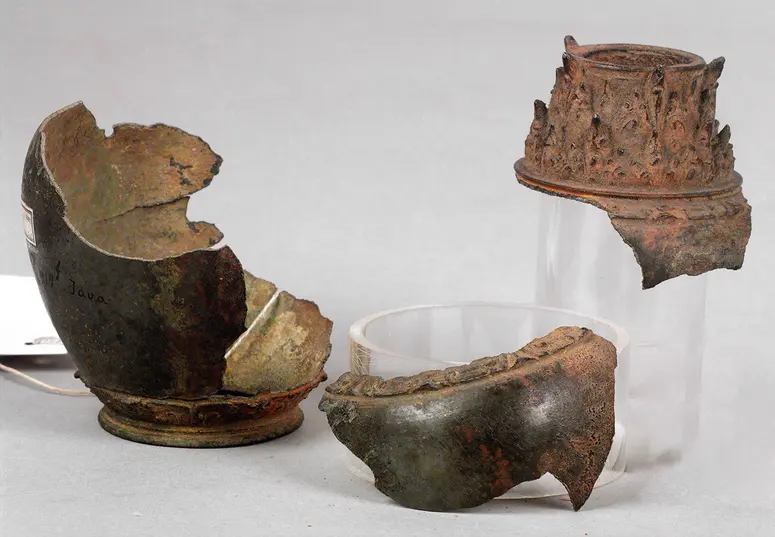 Fragment einer Vase