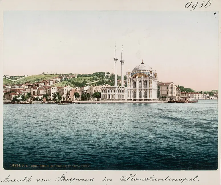 Ansicht vom Bosporus in Konstantinopel