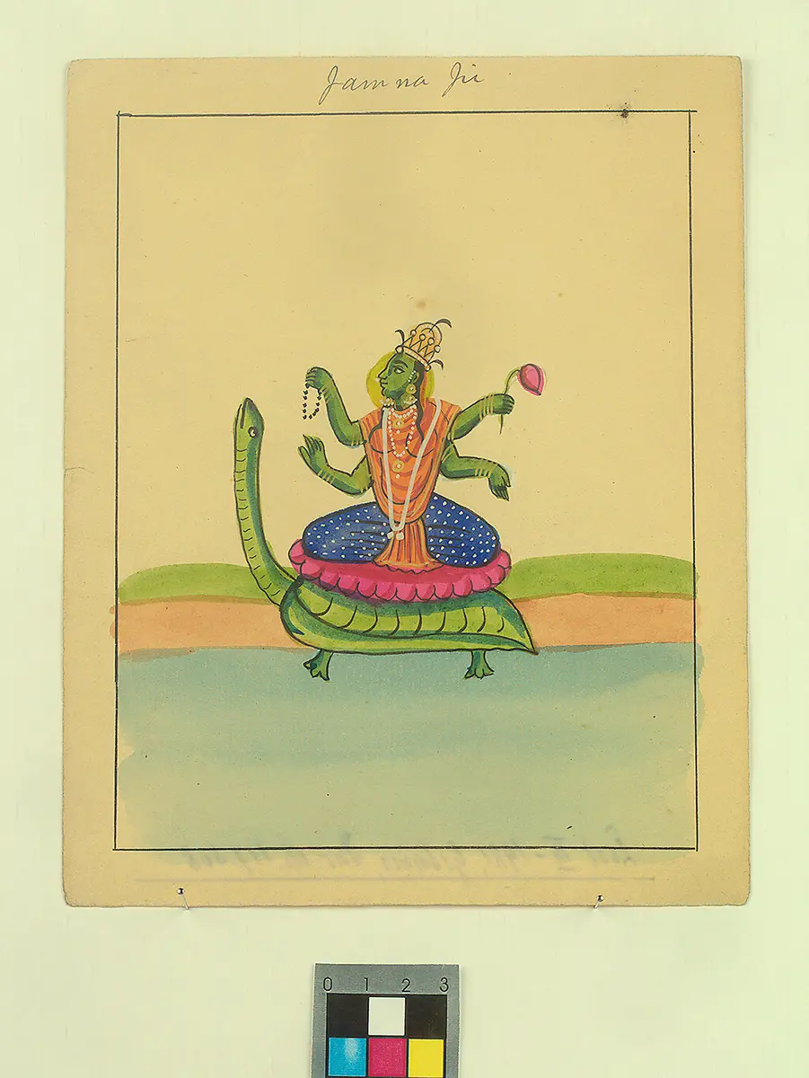Miniaturmalerei Yamuna