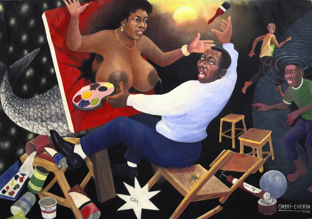 Mami Wata und der Maler