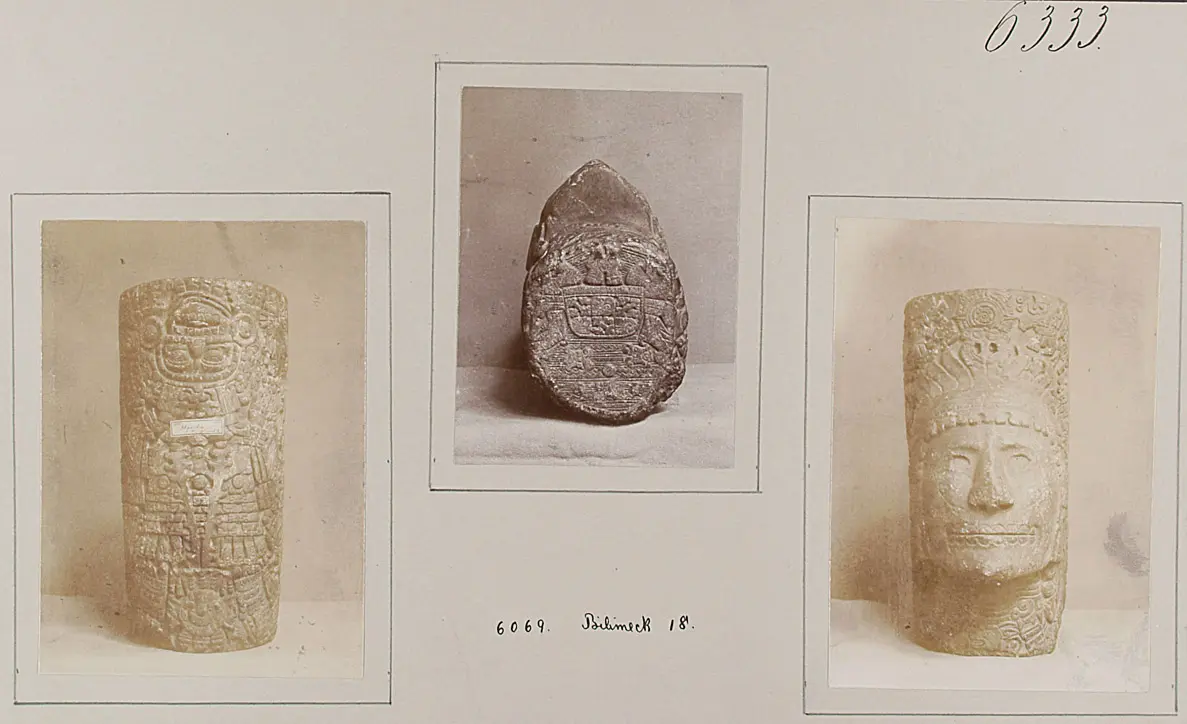 Gefäß mit Kopf der Pulque Göttin Mayahuel