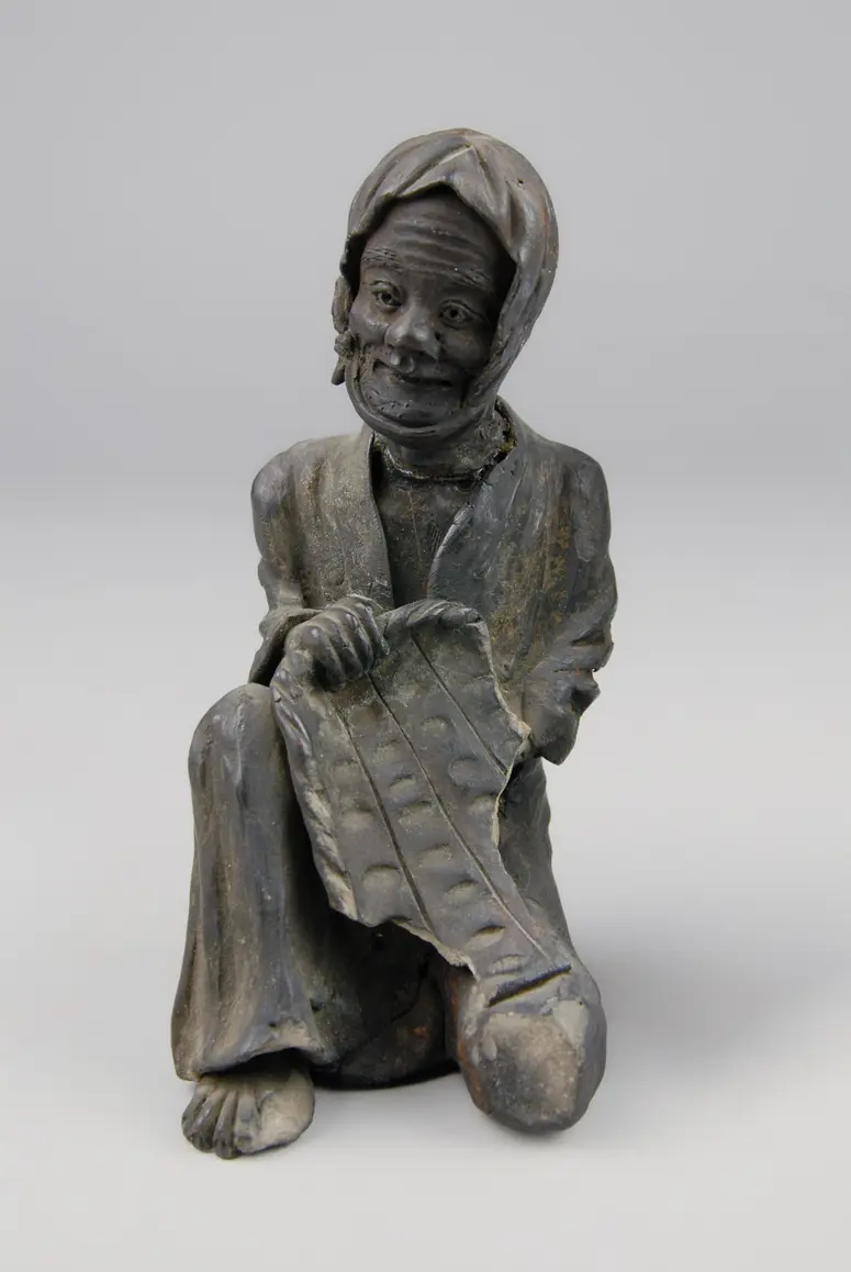 Tonfigur Arhat