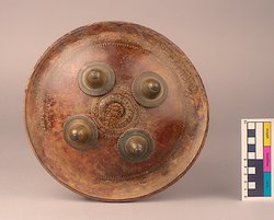 Rundschild aus Nordinien oder Maskat