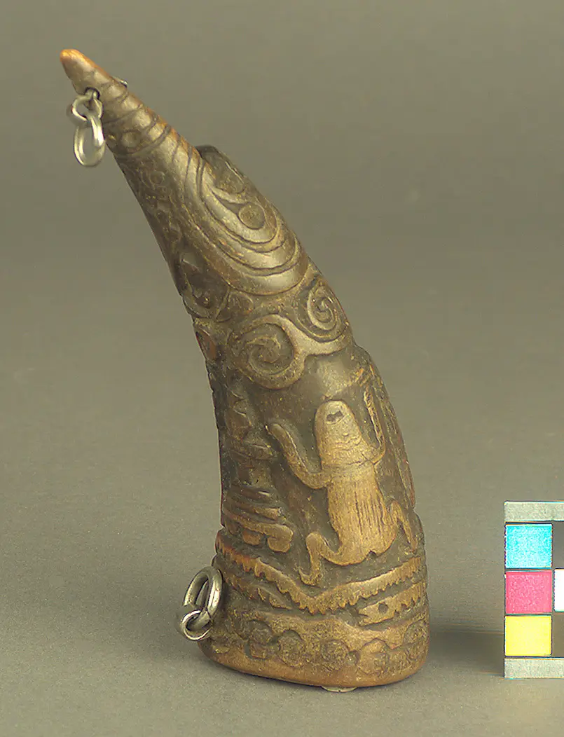 Horn for ritual exorcism