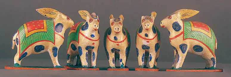 Spielzeugtiere (Hasen)