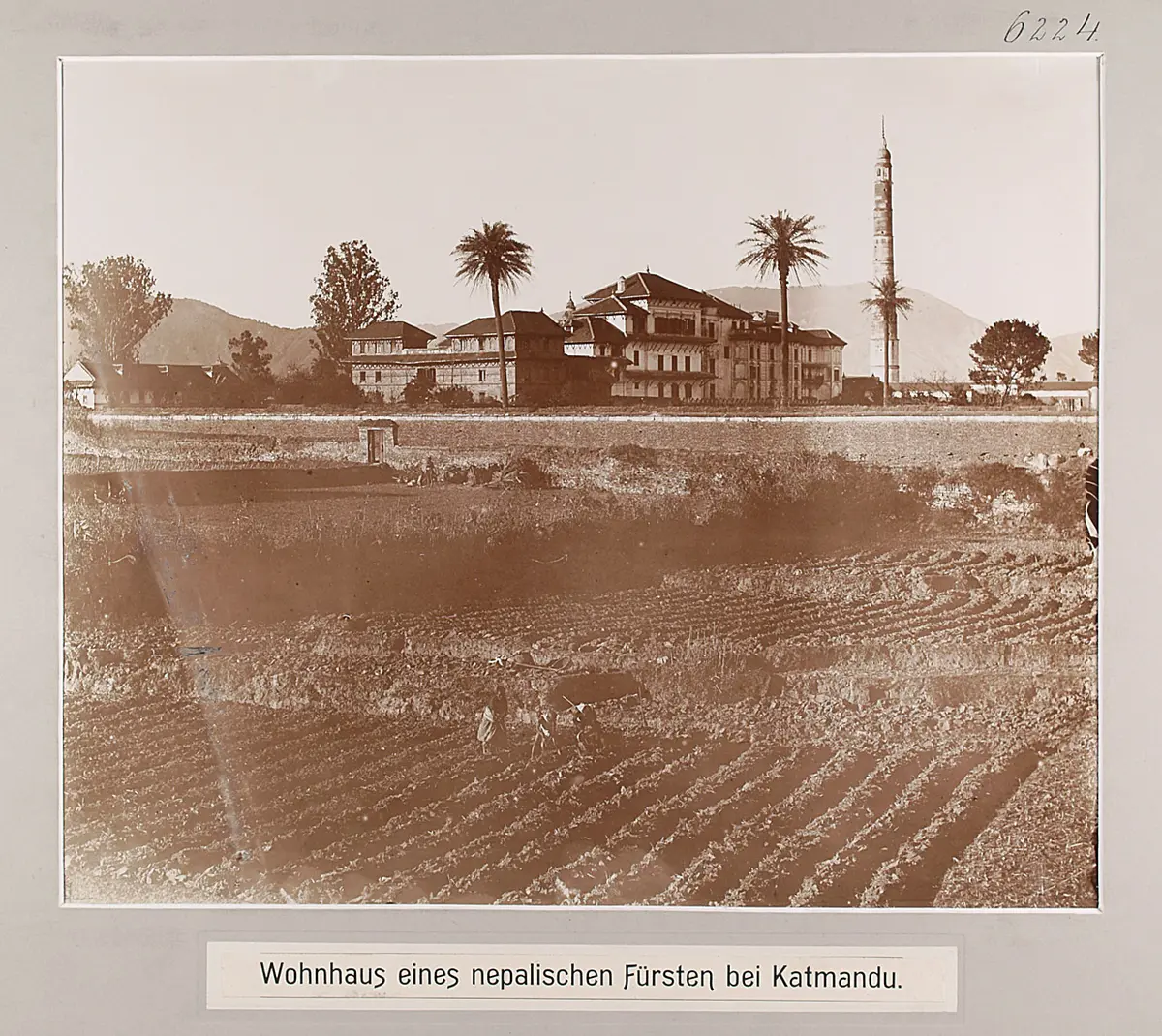 Wohnhaus eines nepalischen Fürsten bei Katmandu