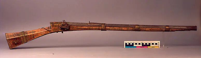 Gewehr mit Steinschloss