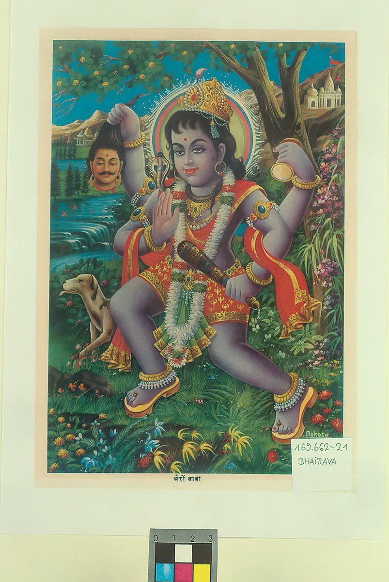 Andachtsbild: Bhairava